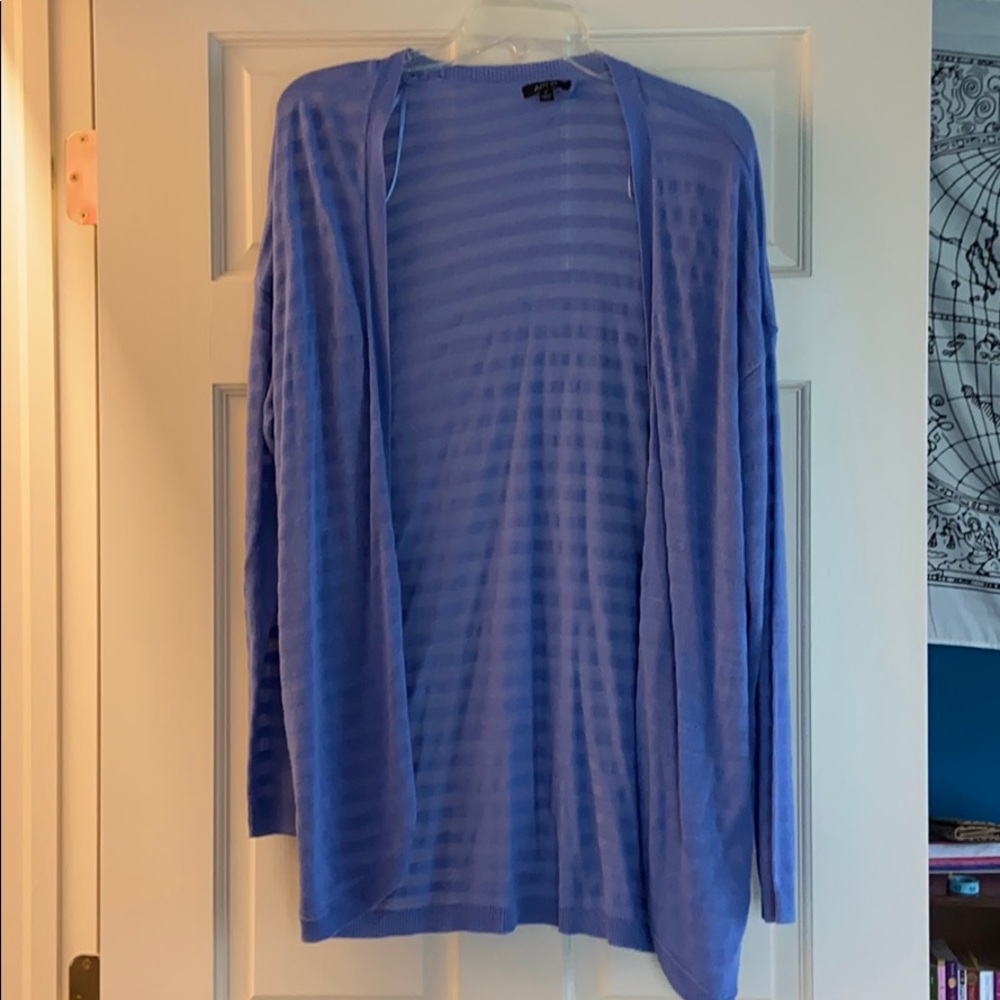 Blue Cardigan